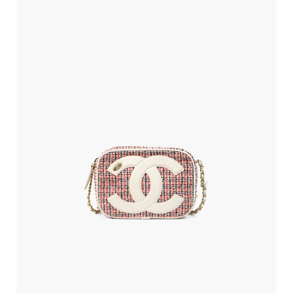 CHANEL Tweed Big CC Crossbody Bag A-A25426